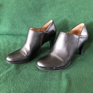 Black ankle boots